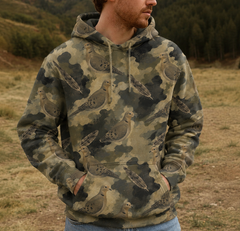 Dove Camouflage Graphic Pattern All Over Print Shirt