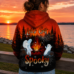 Let's Get Spooky All Over Print Shirt