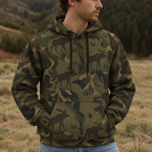 Moose Hunting All Over Print