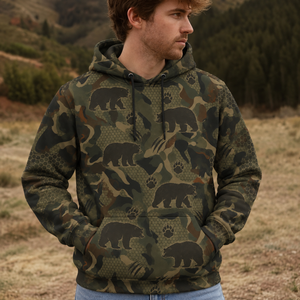 Black Bear Hunting All Over Print