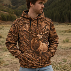 3D Deer Forest All Over Print