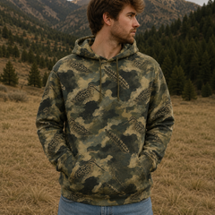 Snipe Camouflage Graphic Pattern All Over Print Shirt