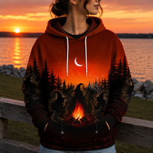 Our Brooms Broke So Now We Go Camping All Over Print Shirt
