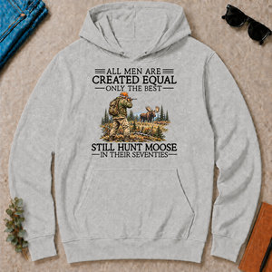 All Men Are Created Equal Moose Hunting 70s - ash - HS2D-Ash