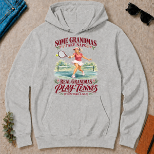 Real Grandmas Play Tennis - ash - HS2D-Ash