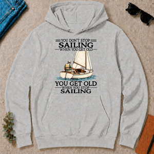 Don't Stop Sailing Vintage Ar - ash - HS2D-Ash