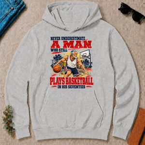 A Man Still Plays Basketball In His 70s - ash - HS2D-Ash