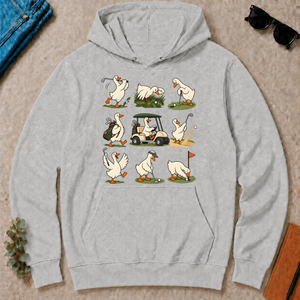 Funny Ducks Playing Golf - ash - HS2D-Ash