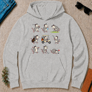 Funny Opossum Golf - ash - HS2D-Ash