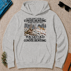 Don't Stop Coyote Hunting Snow - ash - HS2D-Ash
