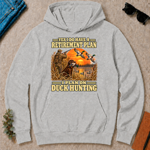 I Plan On Duck Hunting Vintage - ash - HS2D-Ash