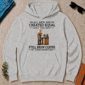 All Men Are Created Equal Only The Best Still Brew Coffee 70s - ash - HS2D-Ash