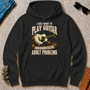 Vintage I Just Want To Play Guitar - black - HS2D-Black