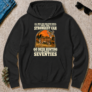 Deer Hunting Seventies Vintage - black - HS2D-Black