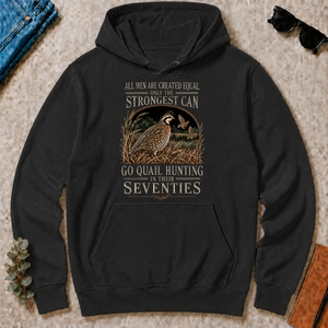 Quail Hunting Strongest Man In Seventies - black - HS2D-Black
