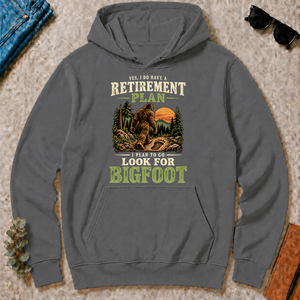 I Plan To Go Look For Bigfoot - charcoal - HS2D-Charcoal