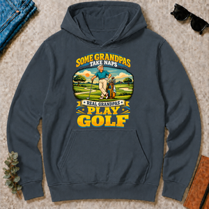 Real Grandpas Play Golf - dark-heather - HS2D-DarkHeather