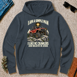 I Like RC Crawlers & Believe In Jesus - dark-heather - HS2D-DarkHeather