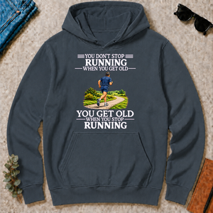 Old Man Don't Stop Running - dark-heather - HS2D-DarkHeather