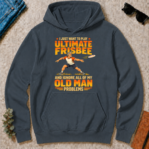 I Just Want To Play Ultimate Frisbee - dark-heather - HS2D-DarkHeather