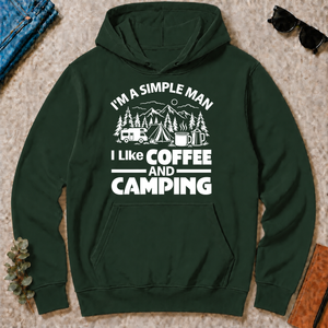 I Like Coffee And Camping - forest-green - HS2D-ForestGreen