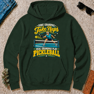 Grandpas Play Pickleball - forest-green - HS2D-ForestGreen