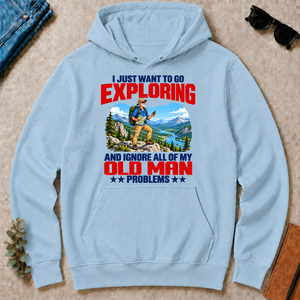 I Just Want To Go Exploring - light-blue - HS2D-LightBlue