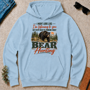 I'm Thinking About Bear Hunting - light-blue - HS2D-LightBlue