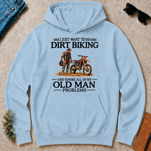 I Just Want To Go Dirt Biking - light-blue - HS2D-LightBlue