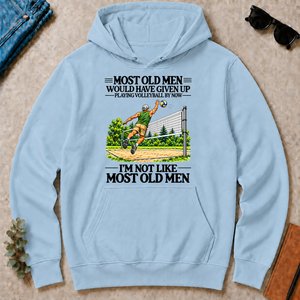 Most Old Man Would Have Given Up Playing Volleyball - light-blue - HS2D-LightBlue