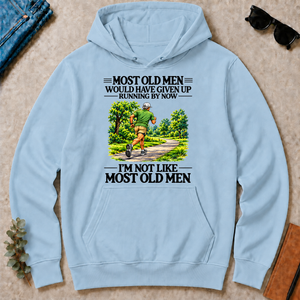 Most Old Man Would Have Given Up Running - light-blue - HS2D-LightBlue
