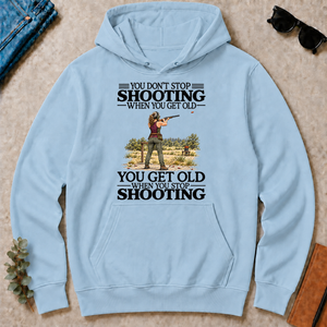 Don't Stop Shooting - light-blue - HS2D-LightBlue