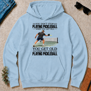 Vintage You Get Old When You Stop Playing Pickleball - light-blue - HS2D-LightBlue