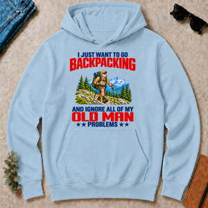 I Just Want To Go Backpacking - light-blue - HS2D-LightBlue