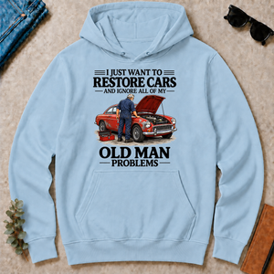 I Just Want To Restore Cars - light-blue - HS2D-LightBlue