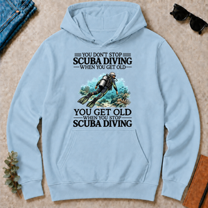 Don't Stop Scuba Driving - light-blue - HS2D-LightBlue