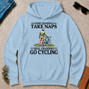 Real Grandpas Go Cycling Vintage - light-blue - HS2D-LightBlue