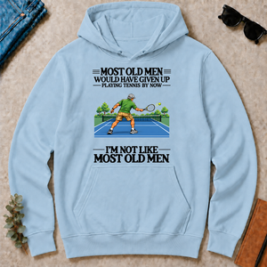 Most Old Man Would Have Given Up Playing Tennis - light-blue - HS2D-LightBlue