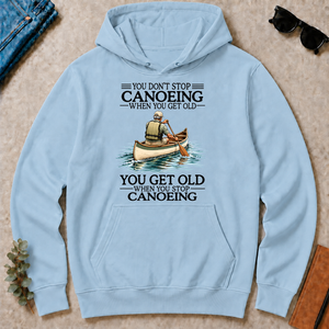 Don't Stop Canoeing - light-blue - HS2D-LightBlue