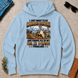 I Just Want To Go Caribou Hunting - light-blue - HS2D-LightBlue