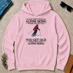Don't Stop Alpine Skiing Woman - light-pink - HS2D-LightPink