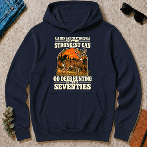Deer Hunting Seventies Vintage - navy - HS2D-Navy