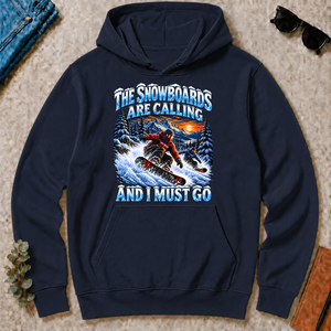 Snowboards Are Calling And I Must Go - navy - HS2D-Navy