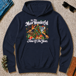 Wonderful Christmas German Shepherd - navy - HS2D-Navy