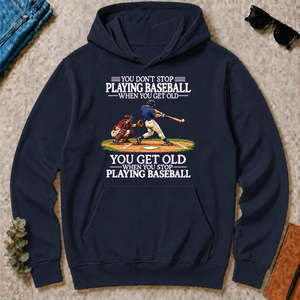 Old Man Don't Stop Baseball - navy - HS2D-Navy