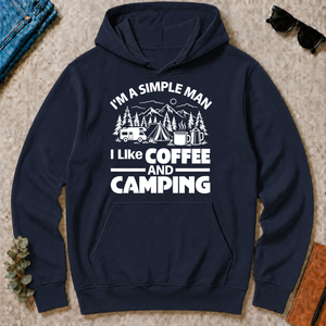 I Like Coffee And Camping - navy - HS2D-Navy