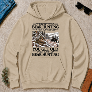 Don't Stop Black Bear Hunting Snow - sand - HS2D-Sand
