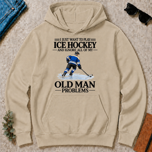 I Just Want To Play Ice Hockey - sand - HS2D-Sand