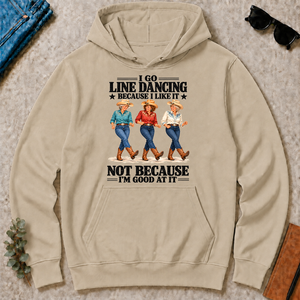 I Go Line Dacncing Because I Like It - sand - HS2D-Sand