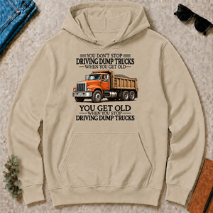 Don't Stop Driving Dump Trucks - sand - HS2D-Sand